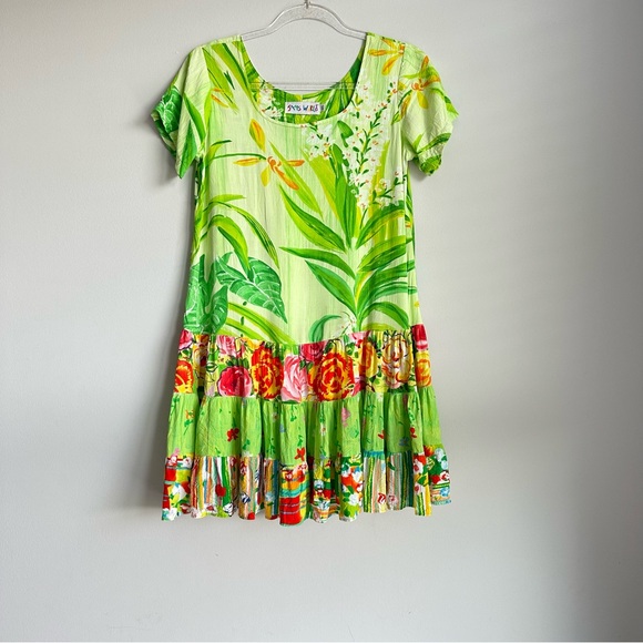 Jams World Hattie dress with flowers print Size XS - Picture 3 of 6